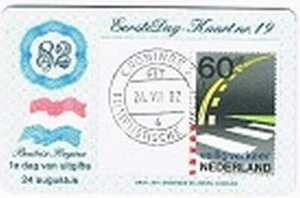 Nederland Eerstedagkaart 1982 EDK 19 - Veilig Verkeer Nederland - Bild 1 von 1