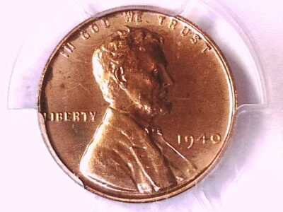 1940 Lincoln Wheat Cent PCGS PR 64 RD 27550462 - Image 1 of 3