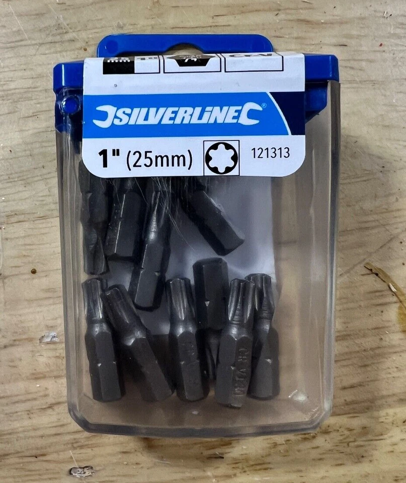 Silverline Trx Cr-V Screwdriver Bit T30 10 Pack CRV-T30 - Image 1 of 4
