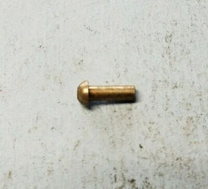 McCulloch Original Recoil Starter BRASS RIVET 101136 NOS Vintage OEM Go Kart - Picture 1 of 4