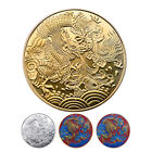 Chinese Dragon Lucky Coin Solid Metal Collectible Coin Durable Novelty Coin Gift