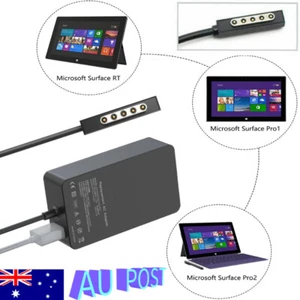 48W Surface Pro 2 Charger Power for Microsoft Surface 2 RT Pro 1 2 Window Tablet - Picture 1 of 14