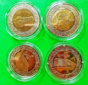 Ukraine coins. All set FOLK MUSICAL INSTRUMENT: Buhai, Tsymbaly, Lyre, Bandura - Picture 1 of 10