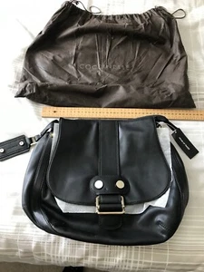 Large Black Leather Coccinelle Shoulder/Handbag - new - with dust cover - Picture 1 of 11