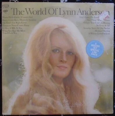 LYNN ANDERSON, The World Of Lynn Anderson USA New Old Stock Sealed 2LP - Image 1 of 2