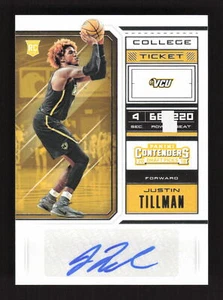 2018 Panini Contenders Draft Picks #109 Justin Tillman - Bild 1 von 2