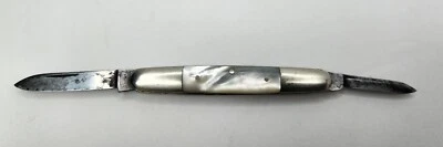 E.C. Simmons Keen Kutter Mother of Pearl 2 Blade Knife USA C329 - Image 1 of 4