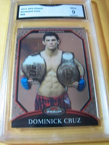 DOMINICK CRUZ BANTAMWEIGHT 2011 UFC FINEST # 66 GRADED 9 - Picture 1 of 1