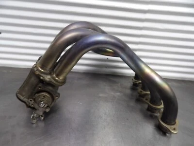 00-01 Honda CBR929RR CBR900 Cabezales Tubo Medio Escape con Válvula Colectora Foto 1 de 4