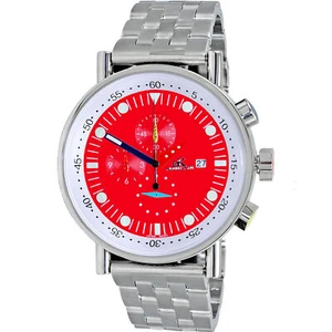 Adee Kaye Men's Mando-Mb Red Dial Watch - AK2268-40RD - Picture 1 of 1