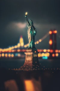 Freedom Monument Wall Art Canvas Home Decor Prints Art Wall Pictures - Picture 1 of 6