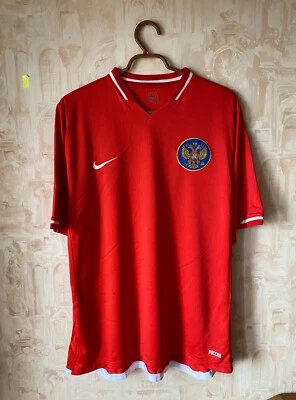 RUSSIA 2006 2008 FOOTBALL SHIRT SOCCER JERSEY NIKE sz XL MEN RED - Image 1 of 4
