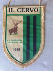 Gagliardetto Calcio Ufficiale A.S. Polisportiva Il Cervo 1958 Collecchio - Pr