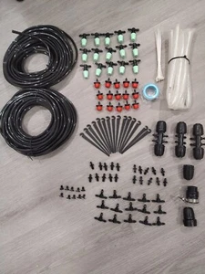 131 FT Greenhouse Micro Drip Irrigation Kit Automatic Irrigation System - Picture 1 of 6