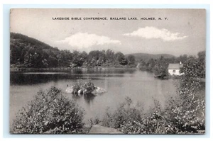 Lakeside Bible Conference Ballard Lake NY Dutchess County Nueva York Postal D4 - Imagen 1 de 2