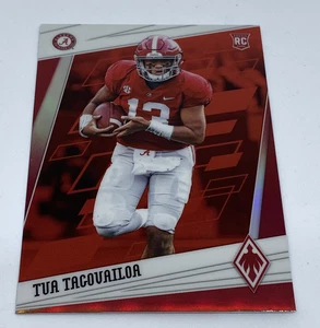 2020 CHRONICLES TUA TAGOVAILOA ROOKIE PHOENIX RED PRIZM SP ALABAMA DOLPHINS #24 - Picture 1 of 2