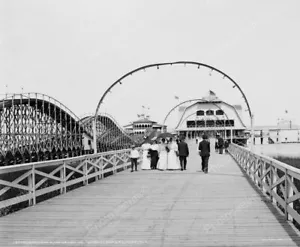 Baordwalk Casino Toledo Ohio Vintage 8x10 Reimpresión De Foto Antigua - Imagen 1 de 1