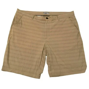 PANTALONCINO GOLF MARRONE CHIARO HICKEY FREEMAN TAGLIA 38 PERFORMANCE MARRONE GESSATO UOMO - Foto 1 di 4