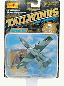 Tailwinds Series VI, A-10 Thunderbolt II Diecast Camo W/stand 15061 by Maisto - Picture 1 of 8