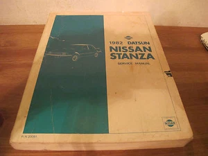  Datsun Nissan Stanza Service Manual 1982 - Picture 1 of 2