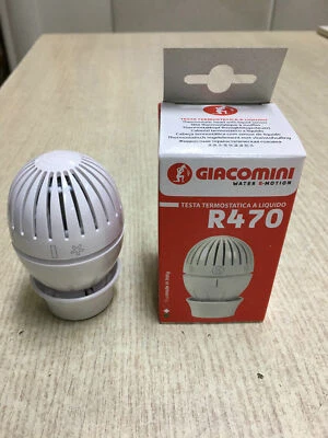 TESTA TERMOSTATICA GIACOMINI R470 PER VALVOLA RADIATORE R470X001