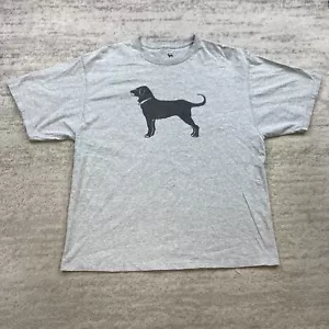 The Black Dog Shirt Large Gray Black Beach Marthas Vineyard Coast Prep Hike Mens - Picture 1 of 8