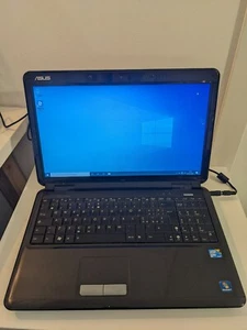 Notebook ASUS K50IJ Windows 10 CPU T6570 RAM 4 GB usato ma funzionante - Foto 1 di 7