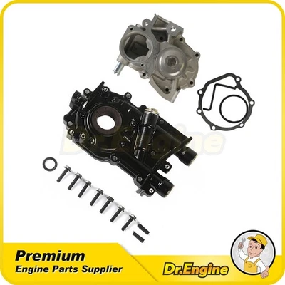 Water Pump Oil Pump for 2006-2011 Subaru Impreza Legacy Outback 2.5L H4 GAS SOHC - Image 1 of 4