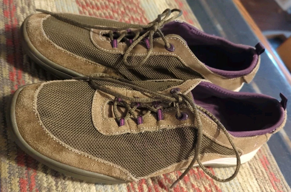 Кроссовки женские Grasshoppers Explore на шнуровке размер 12 N оливковая кожа текстиль - Изображение 1 из 4