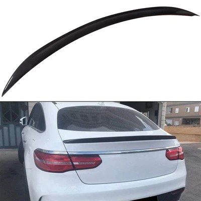 Trunk Spoiler Lip Carbon Fiber For 2015-2019 Mercedes Benz GLE-Class C292 GLE63 Foto 1 de 4