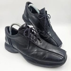 Zapatillas de Vestir To Boot New York Todo Cuero Negro Talla 8.5 Hechas en Italia - Imagen 1 de 19