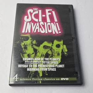 Sci-Fi Invasion 4 science fiction classics DVD *BUY 2 GET 3 FREE* - Bild 1 von 3