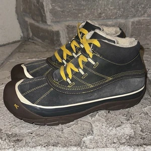 Keen Brady Impermeable Sherpa Forrado Bosque Verde Gamuza Botas de Lluvia 6 Hombres/Jóvenes - Imagen 1 de 12