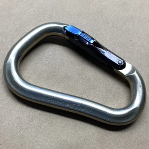 Black Diamond RockLock Magnetron Carabiner - Climbing Hardware Gear Blue - Picture 1 of 6