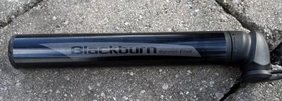 Blackburn Mammoth 2 Stage  Mini Pump Black/Red Bike Pump - Image 1 of 4