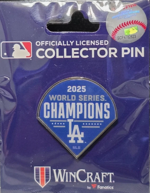 Prendedor V4 Campeones Serie Mundial 2025 Los Angeles Dodgers Foto 1 de 1