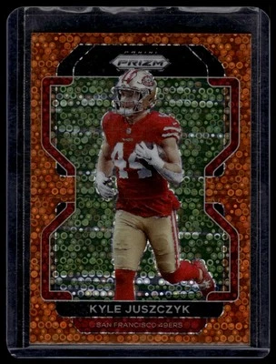 2021 Panini Prizm #57 Kyle Juszczyk Disco Prizm - Image 1 of 2