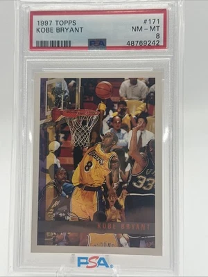 Topps Chrome 1997-98 - Kobe Bryant #171 PSA 8 Foto 1 de 2