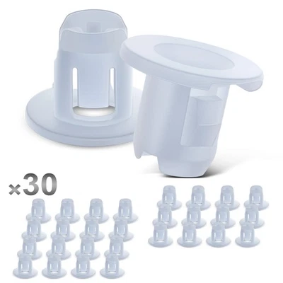 30x Clip di Fissaggio Carenatura per Mitsubishi Pajero III Canvas Top MB817060 - Immagine 1 di 4