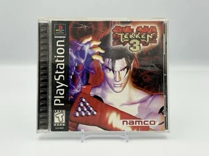 Tekken 3 Playstation 1998 Black Label PS1 Namco getestet - Bild 1 von 3