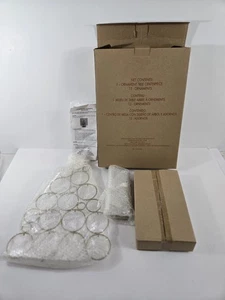 Avon 13 Glass Ornament Metal Tree Centerpiece 2015 Festive Christmas Table Decor - Picture 1 of 9