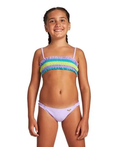 ARENA Girls' Swimsuit Sweetie Two Pieces Set, Lilac Multi, 152 - Picture 1 of 6