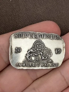 MK Barz Limited Edition .999 FS Hand Poured Silver 1 Troy Oz - Picture 1 of 2