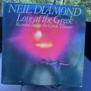 Love At the Greek by Neil Diamond. Double Set Album Nice! Complete! - Picture 1 of 11
