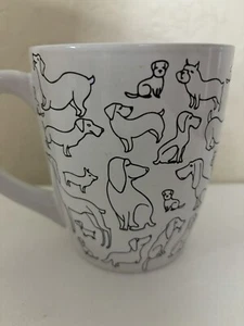 Taza blanca Hush Puppy Lil' Doggie Collection por Home Essentials - Imagen 1 de 6