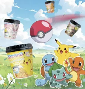 [Pokemonster] Taza Tteokbokki (115g x 8ea) - 4 sabores únicos + pegatinas Pokémon - Imagen 1 de 1