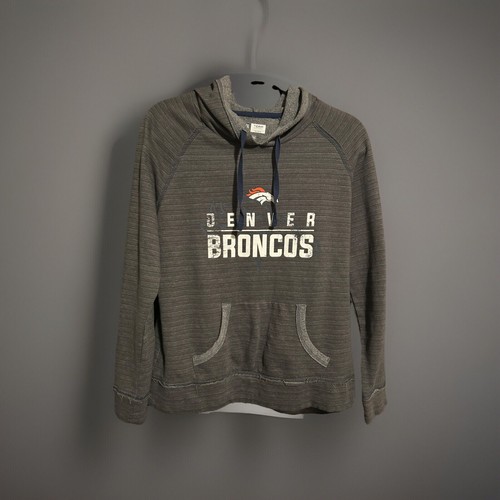 VETEMENTS Felpa con cappuccio grafica donna Denver Broncos NFL Team Apparel taglia media
