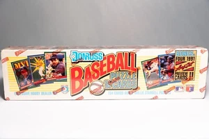 1991 Donruss MLB Baseball komplettes Set Puzzle & Karten - fabrikversiegelt - Bild 1 von 2
