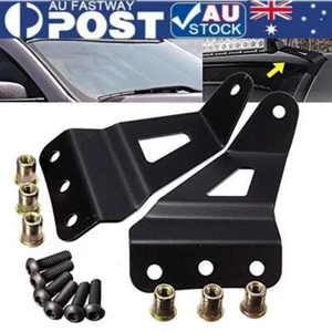 Car Off-road Roof LED Light Bracket Light Bar Holder Firmly Mounting Stand Steel - Picture 1 of 8