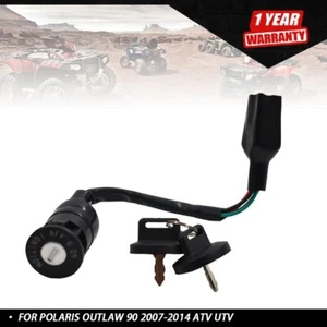 Ignition Switch Key For Polaris Outlaw 50 2008-2018 / Outlaw 90 2007-2014 New - Picture 1 of 8